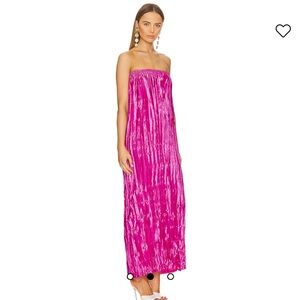 L’IDEE Romantique Dress in Flamingo